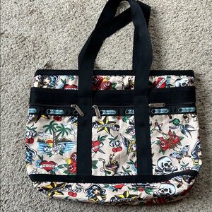 LeSportsac Ed Hardy collab tote